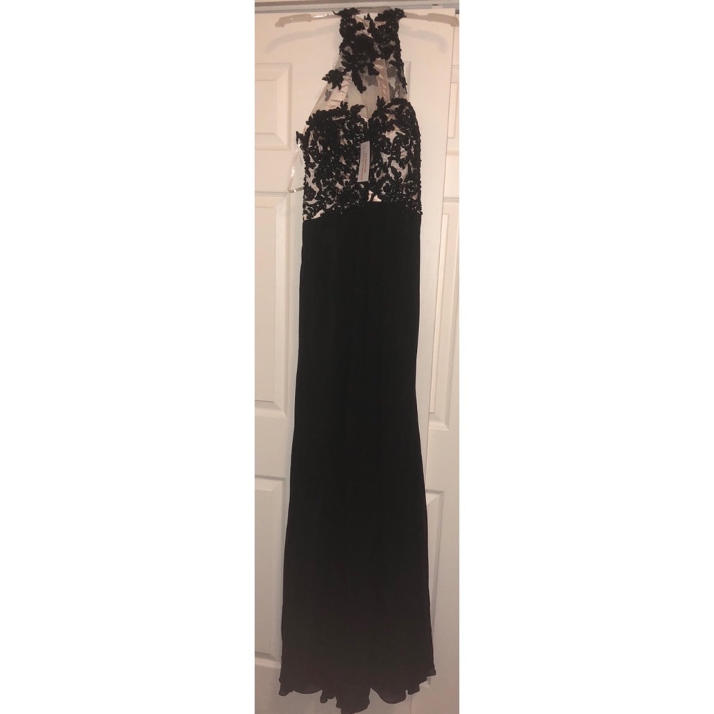 Black Lace Formal Dress